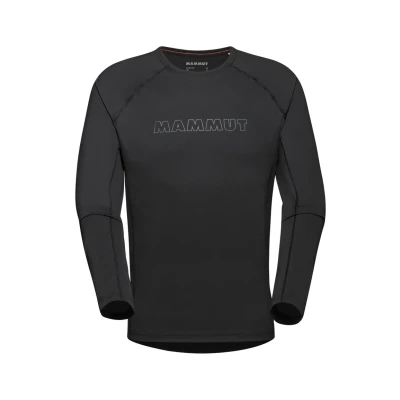 Abbildung von Mammut Langarmshirt, Herren, Größe: Medium, Black