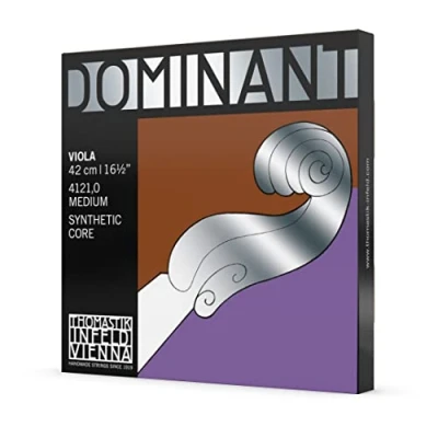 Abbildung von Thomastik 637095 Saiten für Viola Dominant Nylonkern, Satz mittel Mensur 420 mm / 16.5 Zoll