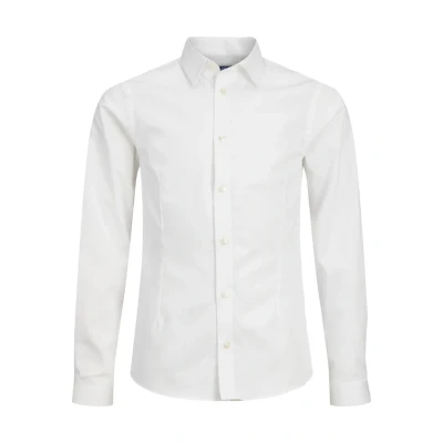 Abbildung von Jack &amp; Jones Junior Jjprparma Hemd für Kinder, Größe: 128, White