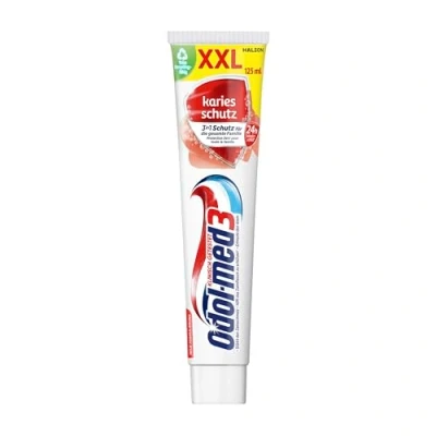 Abbildung von Odol med3 Zahnsteinschutz Zahnpasta, 125ml zahncreme bei Zahnstein, Die klinisch getestete Formel mit Mikro Reinigungspartikeln