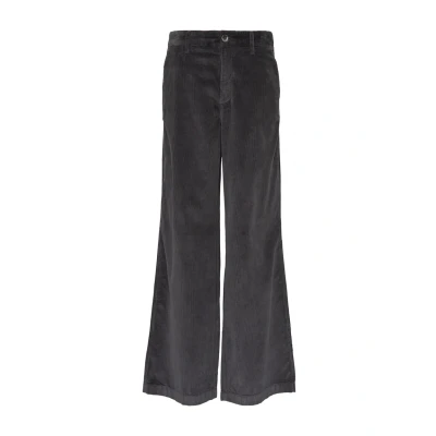 Abbildung von s.Oliver MIT WIDE LEG Stoffhose, Damen, Größe: 36, Dunkelgrau