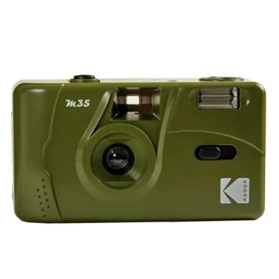 Abbildung von Kodak M35 Wiederverwendbare Filmkamera, 35 mm, Olivgrün