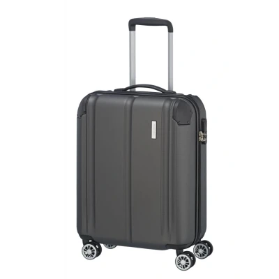 Abbildung von Travelite City 4w Trolley S anthrazit 73047 04 Koffer mit 4 Rollen