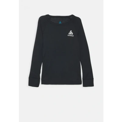 Abbildung von ODLO CREW NECK Active WARM ECO Unisex Langarmshirt für Kinder, Größe: 116, Black