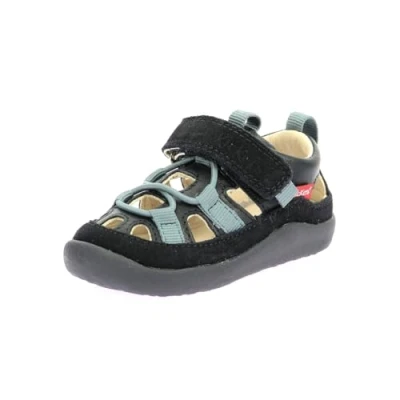 Abbildung von Kickers KICK Frony Riemensandalette für Kinder, Größe: 21, Marine Schuhe