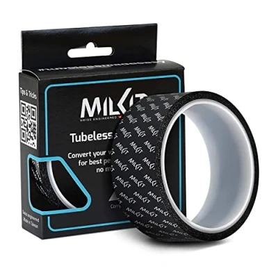 Abbildung von milKit Tubeless Felgenband Felgenschutzband Reifen für Rennrad, MTB, Gravel 28 Zoll 10 Meter (32 mm)