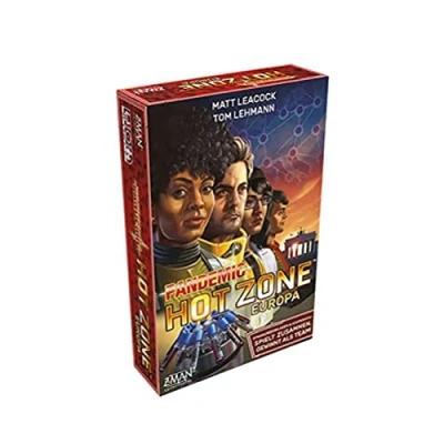 Abbildung von Asmodee ZMan Pandemic: Hot Zone Europa Familienspiel Brettspiel 2 4 Spieler Ab 8+ Jahren 30+ Minuten Deutsch