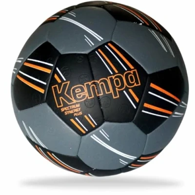 Abbildung von Kempa SPECTRUM SYNERGY PLUS Handball Trainings und Spielball mit einzigartiger 30 Panel Konstruktion für jede Altersklasse geeignet schwarz/anthra Größe 3