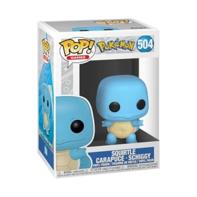 Abbildung von Funko POP! Pokemon Squirtle Schiggy Vinyl Sammelfigur Geschenkidee Offizielle Handelswaren Spielzeug Für Kinder und Erwachsene Anime Fans Modellfigur Sammler Display