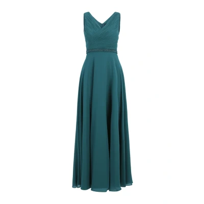 Abbildung von Vera Mont MIT Plissee Ballkleid, Damen, Größe: 36, Dark emerald