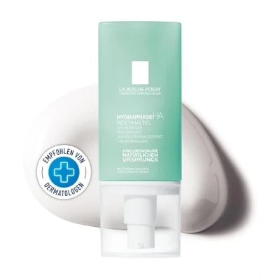 Abbildung von La Roche Posay Hydraphase HA Reichhaltig, Pflegende Gesichtscreme für 72h intensive Feuchtigkeit und mehr Strahlkraft, Aufpolsternd, Mit natürlichem Hyaluron Sheabutter, 50 ml