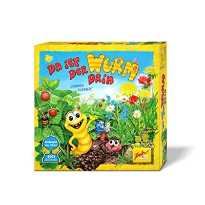 Abbildung von Zoch 601132100 Da ist der Wurm drin, Kinderspiel des Jahres 2011, kinderleichtes und gewitztes Würfel Beobachtungsspiel, ab 4 Jahren