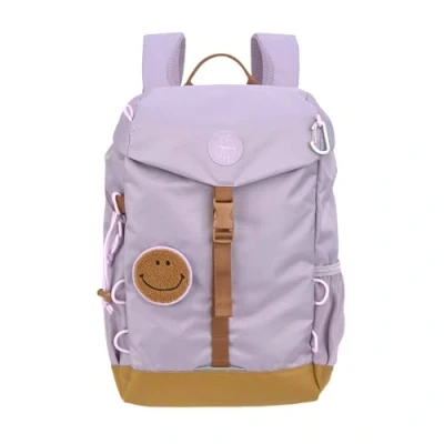 Abbildung von LÄSSIG Kinder Wanderrucksack Kinderrucksack mit Brustgurt gepolsterte Schultergurte wasserabweisend, 14 Liter/Big Outdoor Backpack Lilac