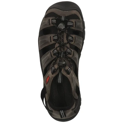 Abbildung von Keen Sandalen Trekkingsandale, Herren, Größe: 43, Grey/black Schuhe