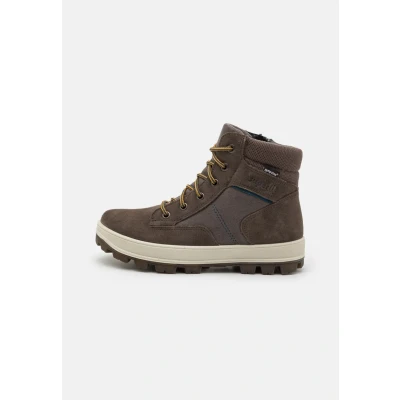 Abbildung von Superfit TEDD Schnürstiefelette für Kinder, Größe: 33, Braun/blau Schuhe