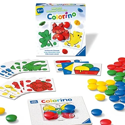 Abbildung von Ravensburger 20981 Mein erstes Colorino, Lernspiel So wird Farben lernen zum Kinderspiel Der Spieleklassiker für Kinder ab 1,5 Jahren