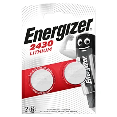 Abbildung von Energizer CR2430 Batterien, Lithium Knopfzelle, 2 Stück, silver
