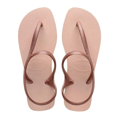 Abbildung von Havaianas Flash Urban Badezehentrenner, Damen, Größe: 39 40, Ballet rose/golden blush Schuhe