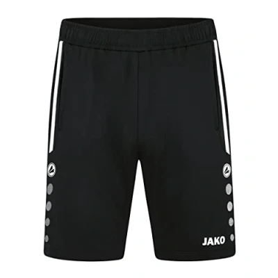 Abbildung von JAKO Unisex Trainingsshorts Allround Trainingshose Kurz, Schwarz, L EU