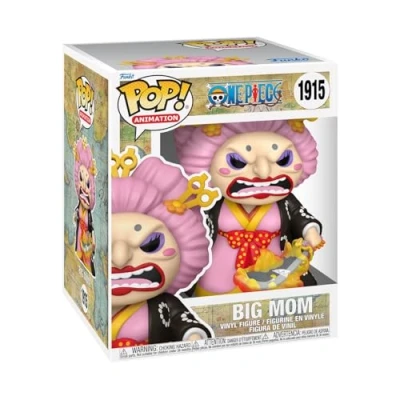 Abbildung von Funko Pop! Super: OP Big Mom (Kimono) 1/6 Quote Für Seltene Chase Variante One Piece Vinyl Sammelfigur Geschenkidee Offizielle Handelswaren Spielzeug Kinder und Erwachsene