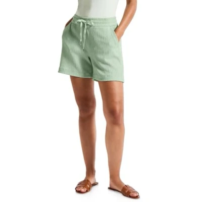Abbildung von Street One Struktur Shorts, Damen, Größe: 42, Grün