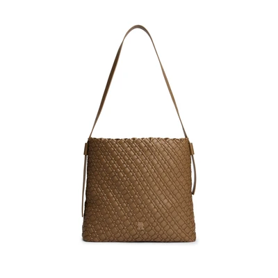 Abbildung von Tommy Hilfiger MAXI HOBO Handtasche, Damen, Größe: One Size, Nordic taupe