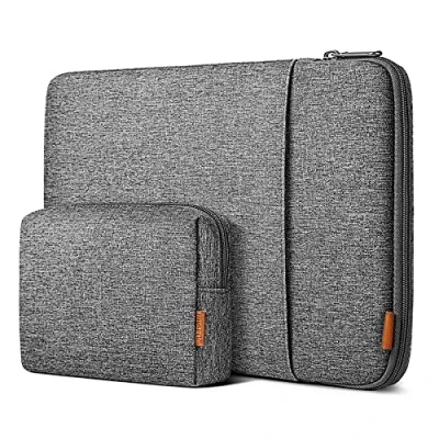 Abbildung von Inateck 360 Rundumschutz Laptoptasche Tasche Hülle Sleeve Kompatibel mit 13 Zoll MacBook Air M3/M2/M1 2024 2018 A3113 A2681 A2337, Pro M2/M1 2022 2016 A2686 A2338