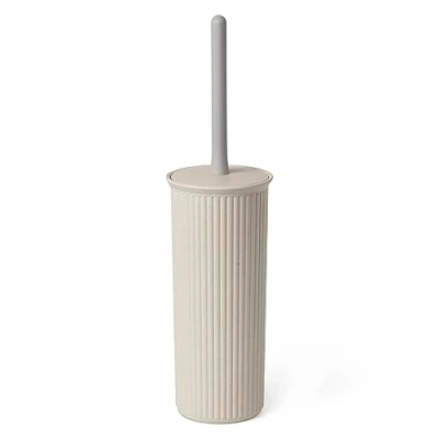 Abbildung von TATAY Klobürste Kompaktes und Funktionales Design Toilettenbürste aus BPA freiem recyceltem Kunststoff 9,5 x 39,5 cm Kollektion Baobab Ecohome
