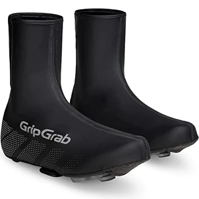 Abbildung von GripGrab Ride Rennrad Überschuhe Wasserdicht Radsport Regenüberschuhe Klettverschluss Regenschutz Schuhüberzieher