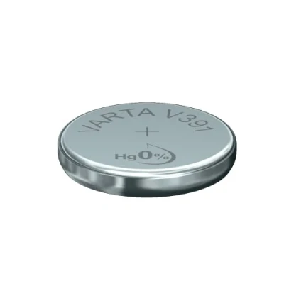 Abbildung von VARTA Batterien V391/SR55 Knopfzelle, 1 Stück, Silver Coin, 1,55V, für elektronische Kleingeräte Uhren, Autoschlüssel, Fernbedienungen, Waagen