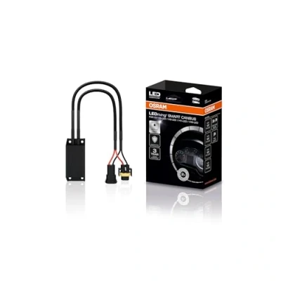 Abbildung von OSRAM LEDriving SMART CANBUS LEDSC05 2HB, off road, umgeht das Lampenausfallerkennungssystem für LED Retrofit Lampen; Zubehör H8, H9, H11 &amp; H16 Lampen, schwarz