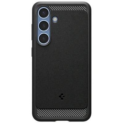 Abbildung von Spigen Rugged Armor MagFit Hülle für Samsung Galaxy S25 Plus, Kompatibel mit MagSafe Schwarz