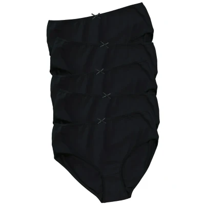 Abbildung von Ulla Popken 5 pack Slip, Damen, Größe: 58/60, Schwarz