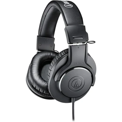 Abbildung von Audio Technica ATH M20X Professioneller Monitorkopfhörer Schwarz
