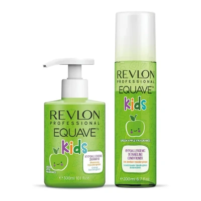 Abbildung von Revlon Professional Equave KIDS Detangling Shampoo Green Apple Fragrance Shampoo, Größe: 300 ml,