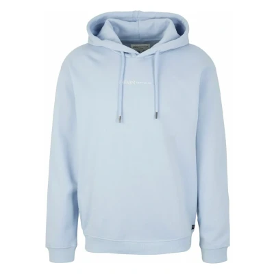 Abbildung von TOM Tailor Denim Hoodie WITH Print Kapuzenpullover, Herren, Größe: XL, Brunnera blue