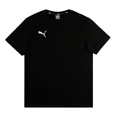 Abbildung von PUMA Jungen teamGOAL 23 Casuals Tee Jr T shirt, Black, 164