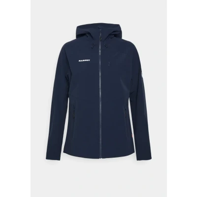 Abbildung von Mammut Ultimate Comfort Softshelljacke, Damen, Größe: XL, Marine