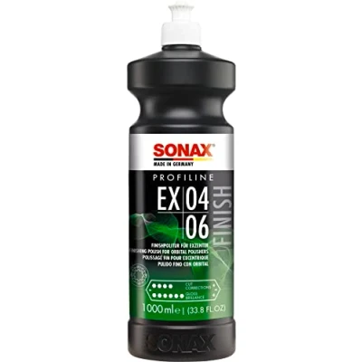 Abbildung von SONAX PROFILINE EX 04 06 (1 Liter) Finishpolitur für optimale Kratzerentfernung, beeindruckenden Tiefenglanz &amp; Farbauffrischung, Art Nr. 02423000