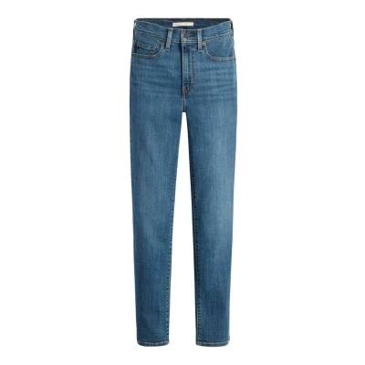 Abbildung von Levi&#039;s HIGH RISE Jeans Straight Leg Western white0238, Damen, Größe: 25x30, white 0238