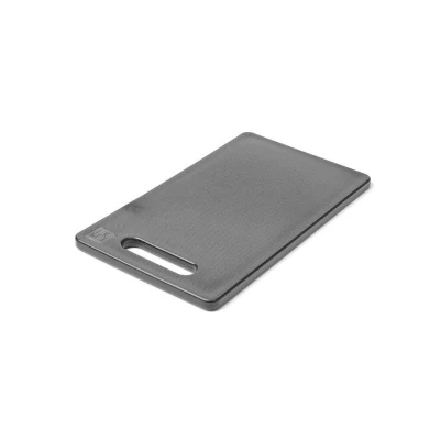 Abbildung von HENDI Schneidebrett 25 x 15 1 cm Kunststoff mit Griff HDPE schwarz Profi, Gastro