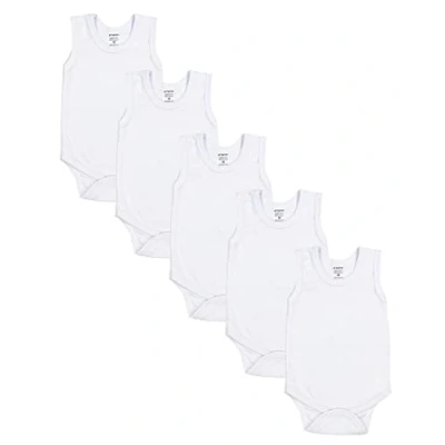 Abbildung von TupTam Baby Jungen Achselbody Weicher Body im 5er Pack aus Baumwolle, Unifarben OEKO TEX zertifiziert, Farbe: Farbenmix 4, Größe: 116