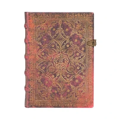 Abbildung von Paperblanks Notizbücher Equinoxe Karmin Notizbuch Midi Liniert Paperblanks, (180 x 130)