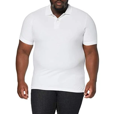 Abbildung von JP 1880 Herren große Größen Übergrößen Menswear L 8XL Poloshirt, Basic, Halbarm, Piqué, bis 10XL schneeweiß 4XL 702560200