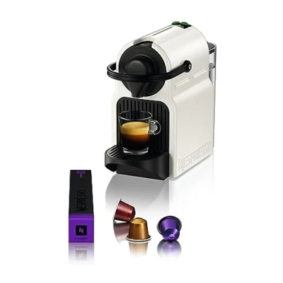 Abbildung von Nespresso Inissia Schwarz Blanche