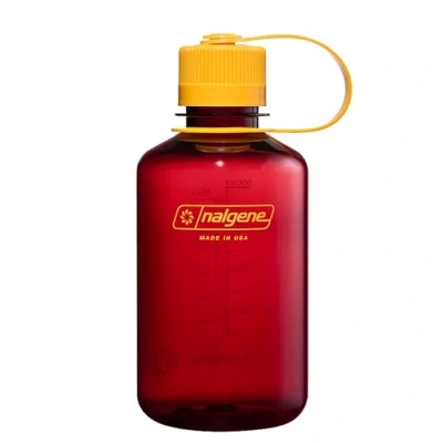 Abbildung von Nalgene Wasserflasche Leichte Sustain Tritan BPA freie, bruchsichere Flasche für Rucksackreisen, Wandern, Fitnessstudio, 473 ml, schmaler Mund, Laker, 16 oz