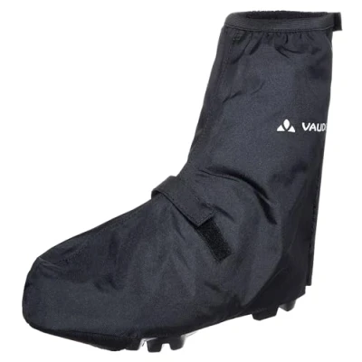 Abbildung von VAUDE Bike Gaiter Wasserdichte Fahrradüberschuhe mit Reflektoren Regenschutz Gamaschen für Fahrradfahrer Verstellbare Klettbefestigung Inklusive praktischer Aufbewahrungstasche
