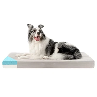 Abbildung von ZENAPOKI Hundebett Grosse Hunde XL Orthopädisches Hundekissen für Hunde, Gut die Gelenke Waschbar Abnehmbare Bezug, 110x70x9cm
