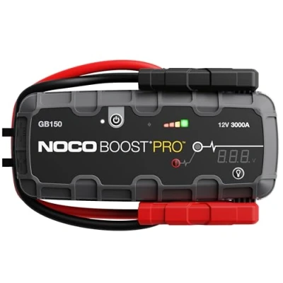 Abbildung von NOCO Boost Pro GB150, 3000A 12V UltraSafe Starthilfe Powerbank, Auto Batterie , Tragbare USB Ladegerät, Starthilfekabel und Überbrückungskabel für bis zu 9,0L Benzin 7,0L Dieselmotoren