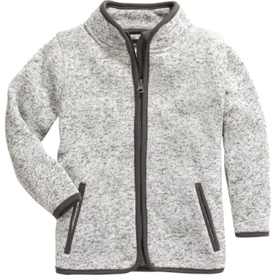 Abbildung von Playshoes Fleece Jacke Unisex Kinder Outdoor Oberteil, grau Strickfleece, 152